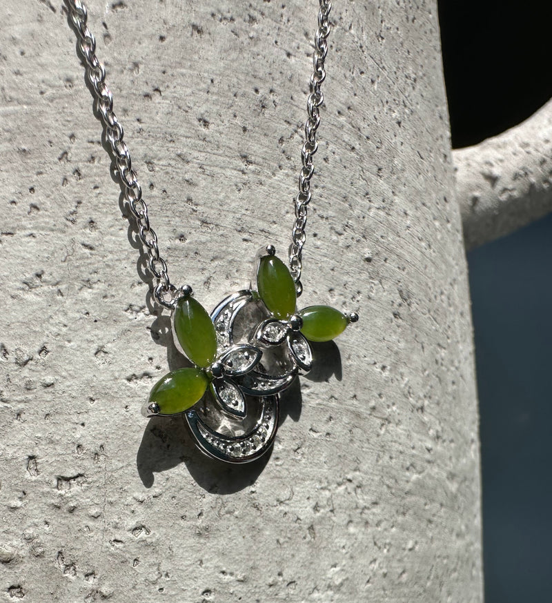Silver Butterfly Pendant, 2478