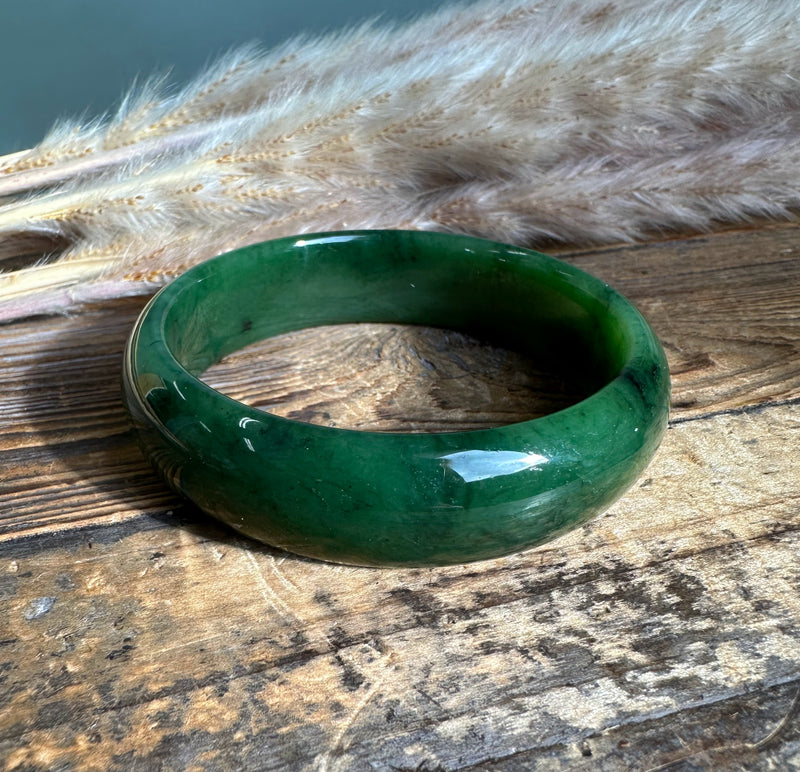 Canadian Jade Bangle, 62x18mm