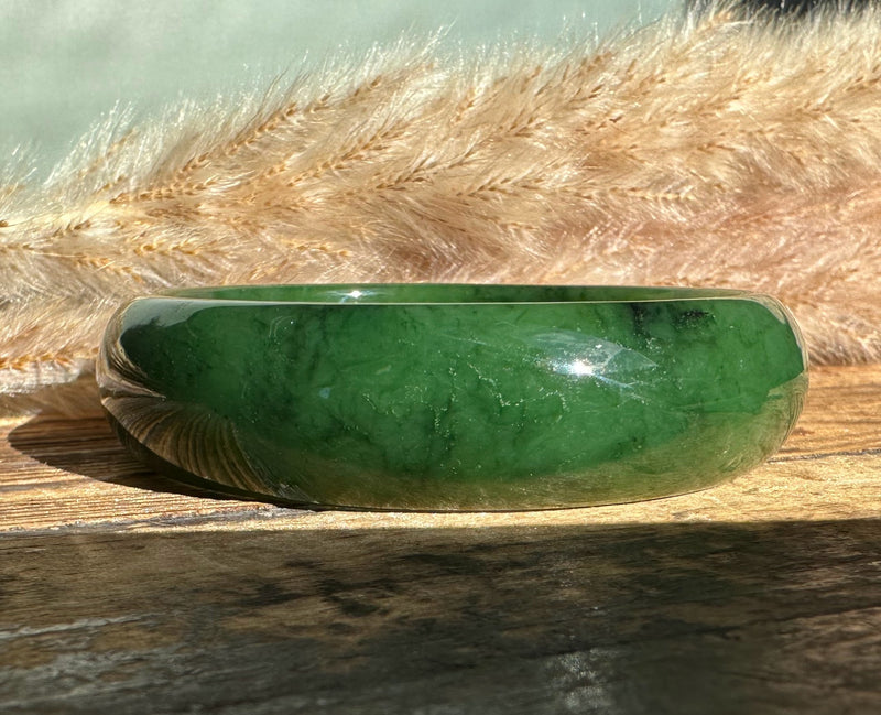 Canadian Jade Bangle, 62x18mm