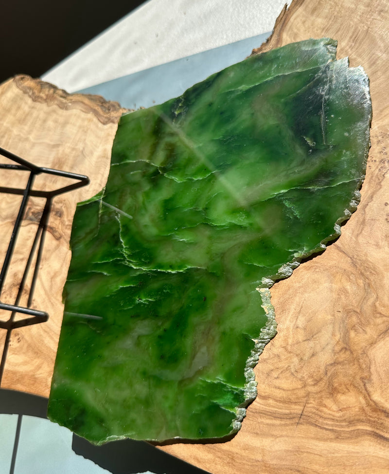 Polar Jade Specimen, 7"