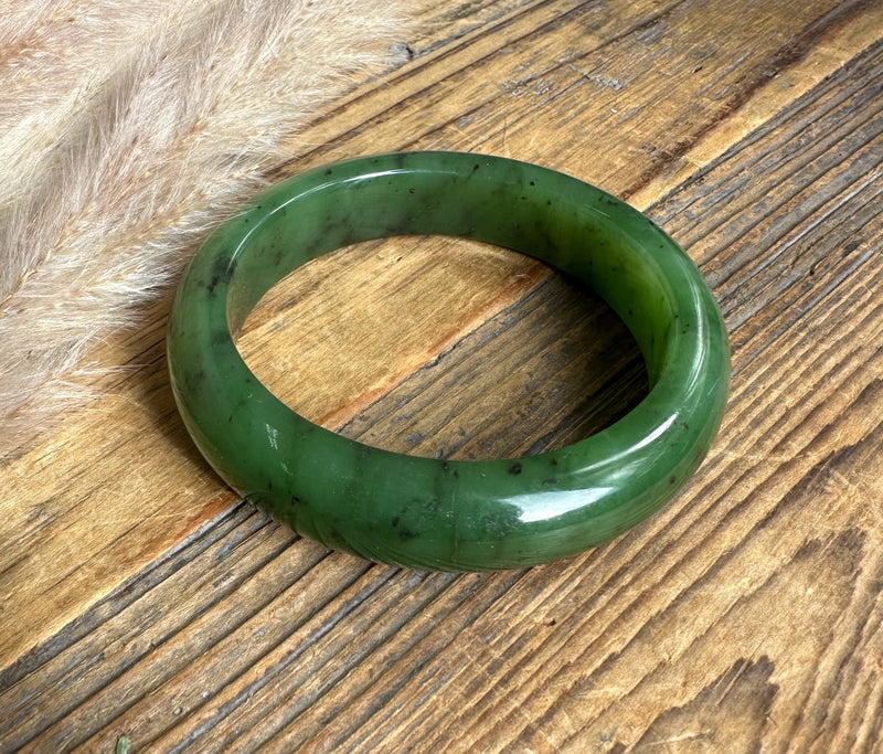 Canadian Jade Bangle 52 x 12.5mm