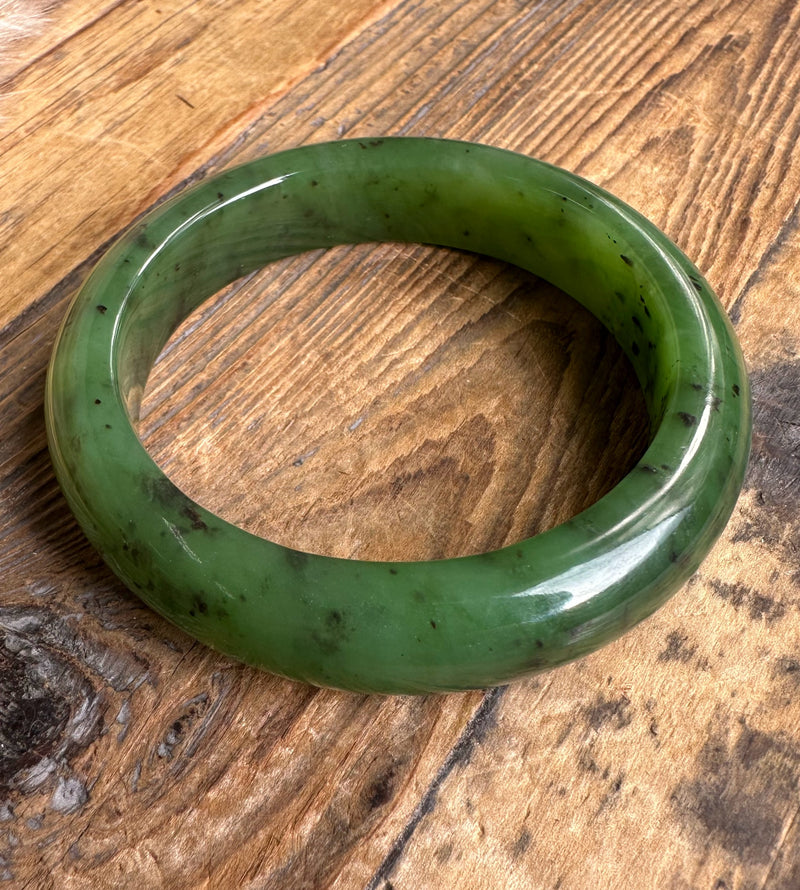 Canadian Jade Bangle 52 x 12.5mm