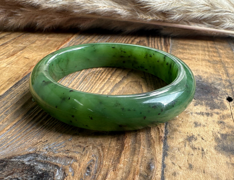 Canadian Jade Bangle 52 x 12.5mm