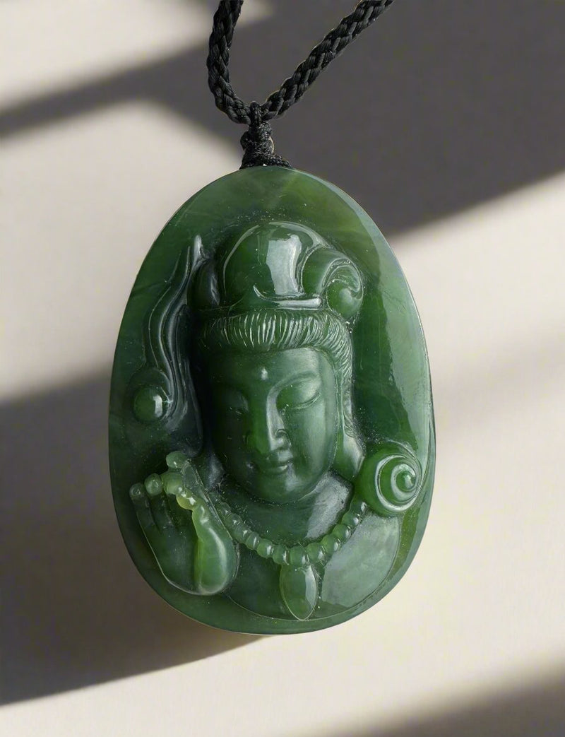 Canadian Guanyin Pendant, 54mm