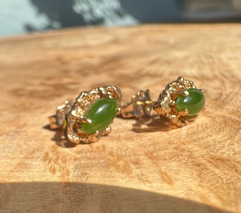 Vintage Jade Earrings 