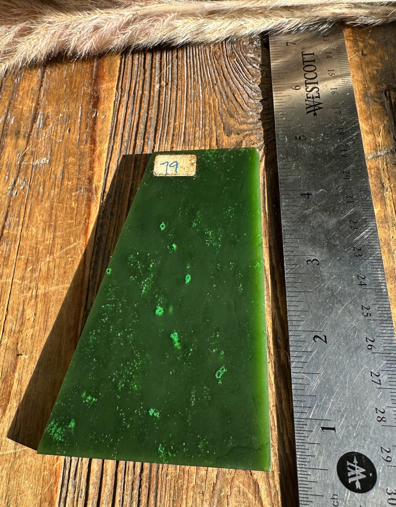 Cassiar Jade Slab, 90grams