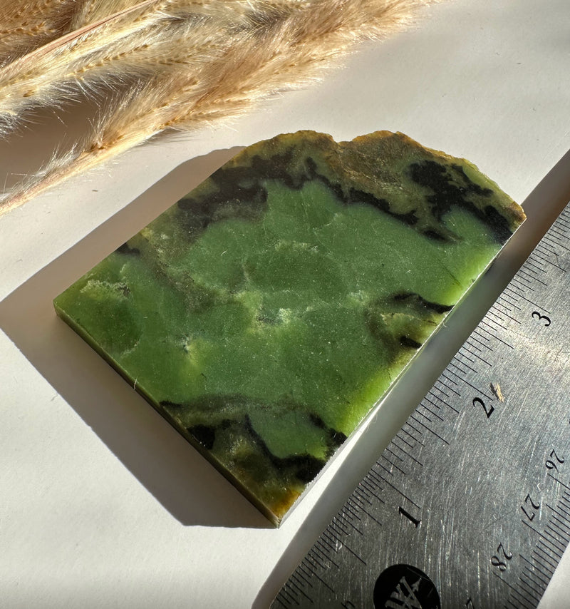 Bull Canyon Wyoming Jade Slab, 80g