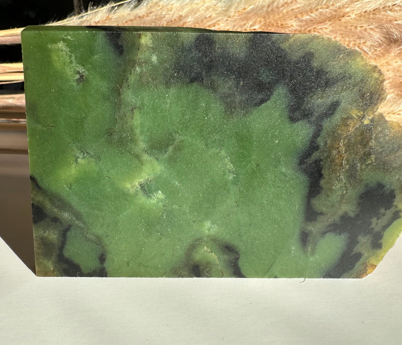 Bull Canyon Wyoming Jade Slab, 80g