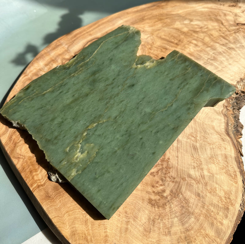 Siberian Nephrite Rough Slab, 2lbs