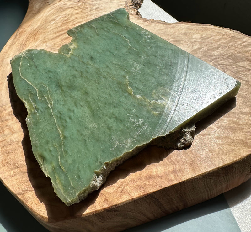 Siberian Nephrite Rough Slab, 2lbs