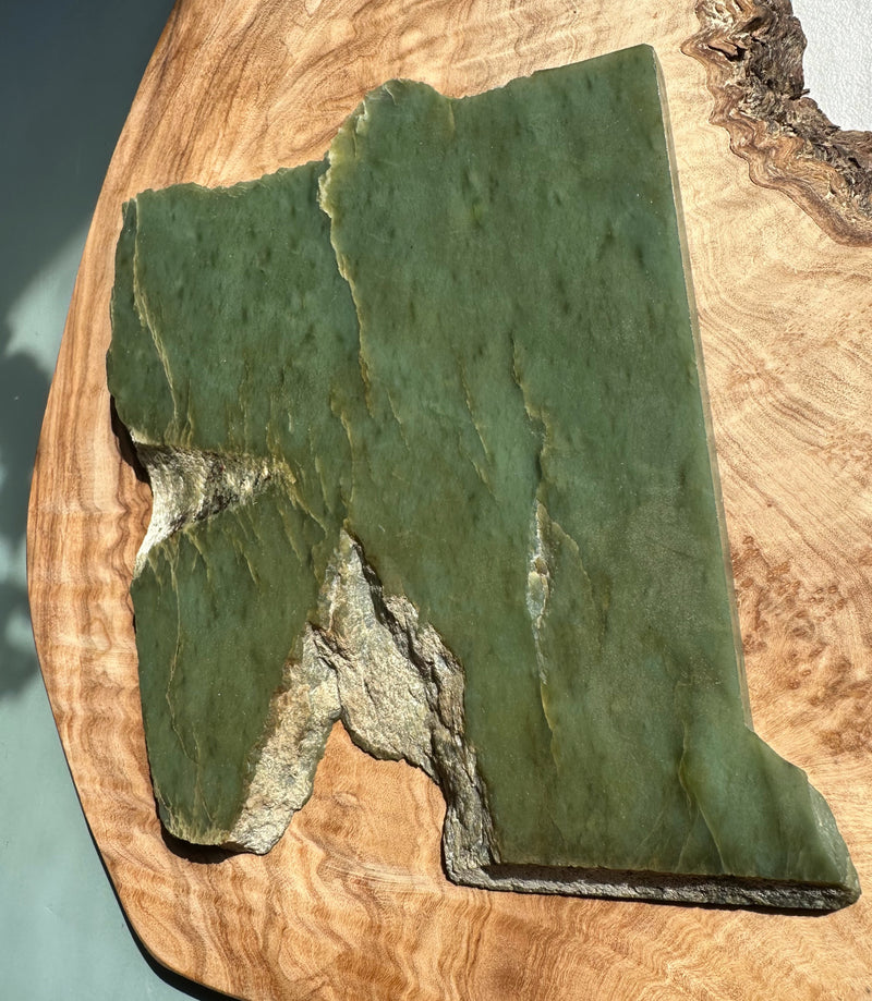 Siberian Nephrite Rough Slab, 2lbs