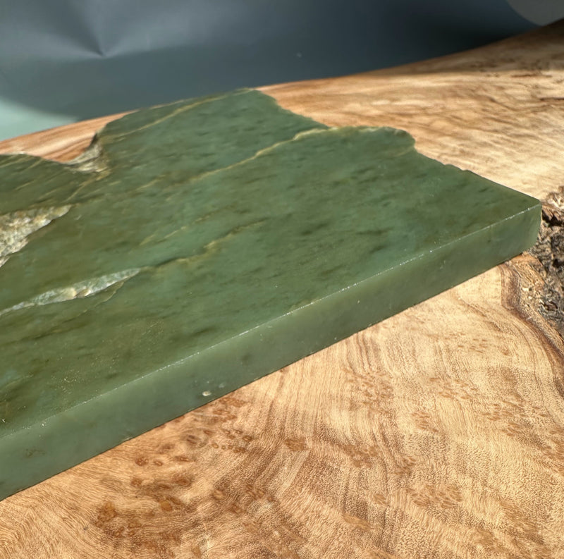 Siberian Nephrite Rough Slab, 2lbs
