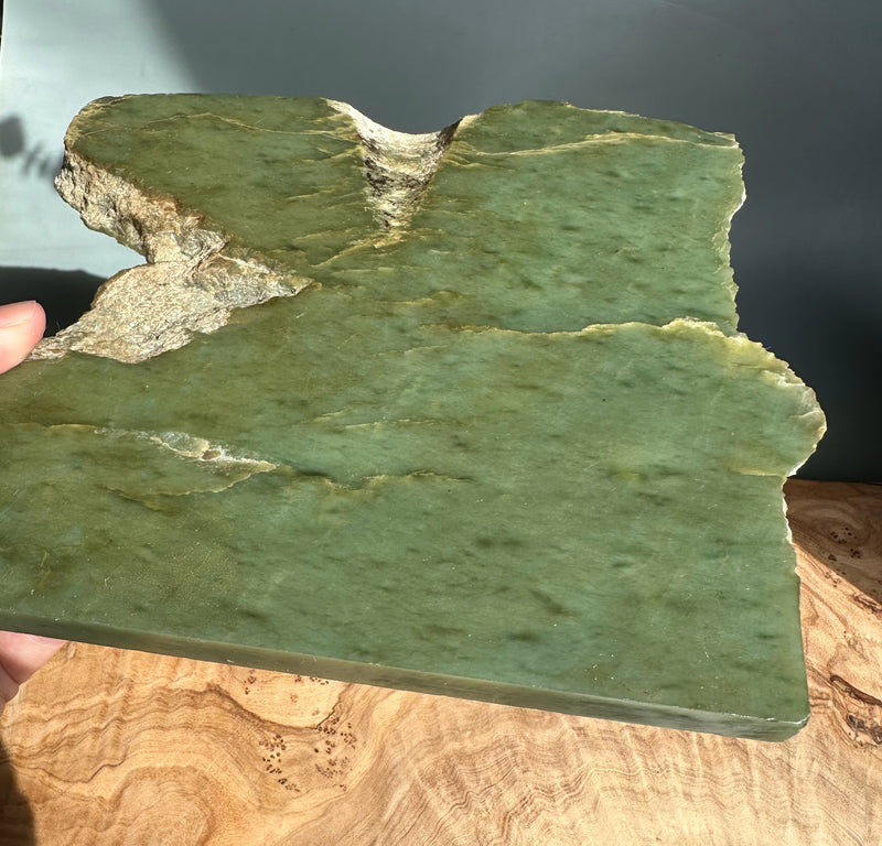 Siberian Nephrite Rough Slab, 2lbs