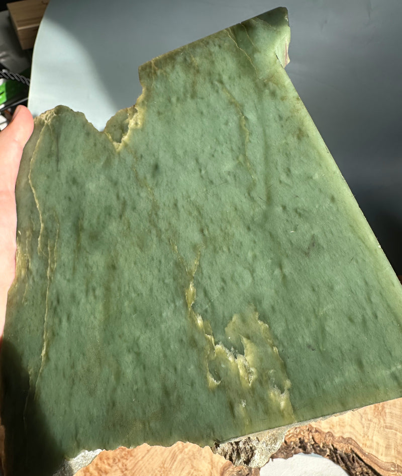 Siberian Nephrite Rough Slab, 2lbs