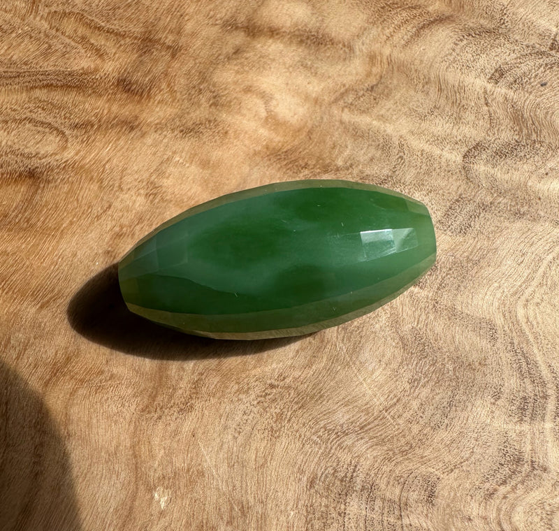 AA Siberian Jade Bead - 29.5mm x 15.5mm*