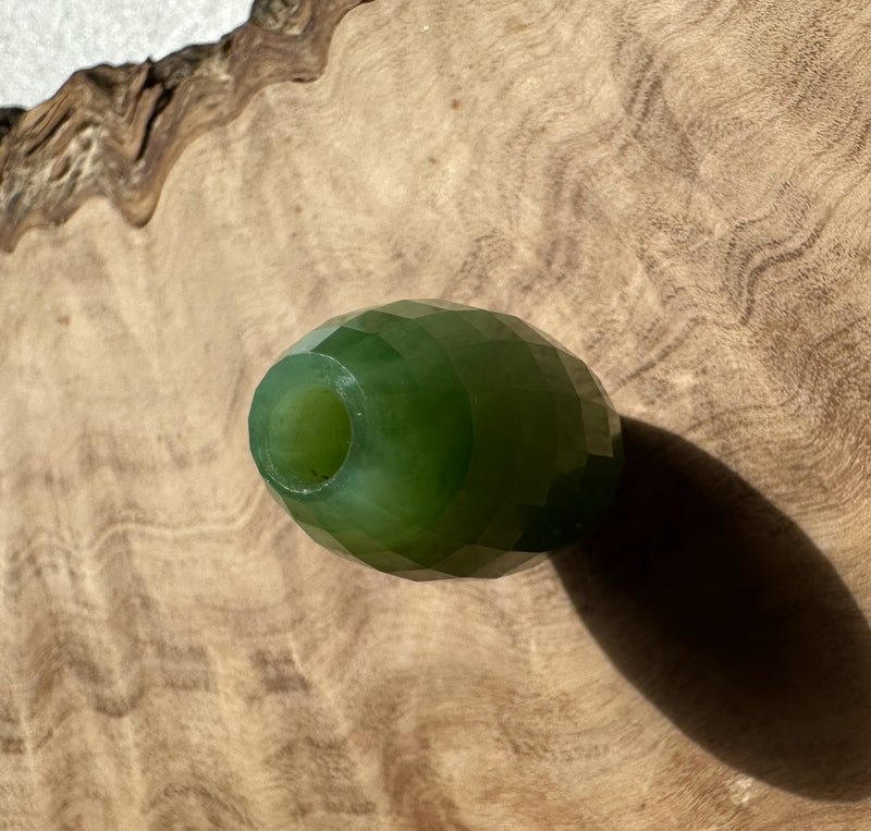 AA Siberian Jade Bead - 29.5mm x 15.5mm*