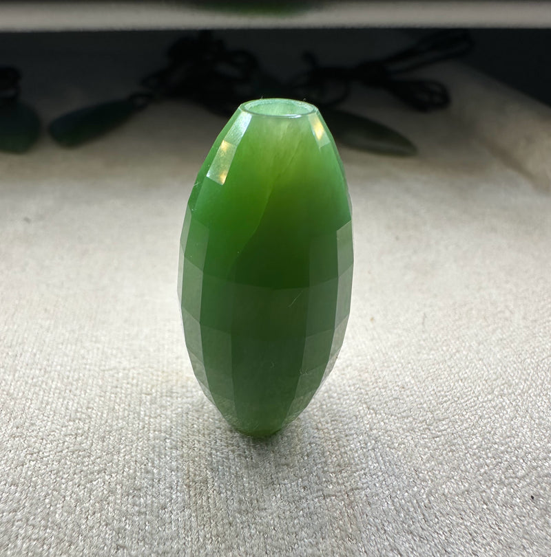 AA Siberian Jade Bead - 29.5mm x 15.5mm*