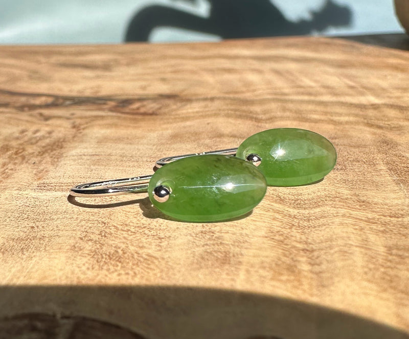 Small Jade Earrings, 2398
