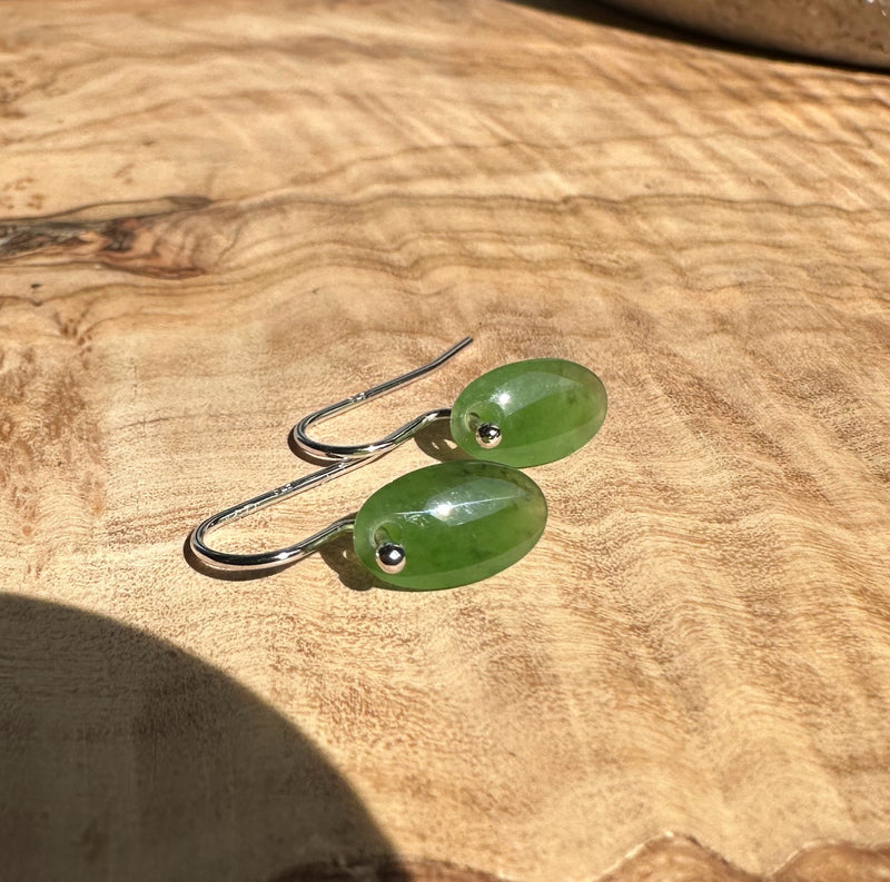 Small Jade Earrings, 2398