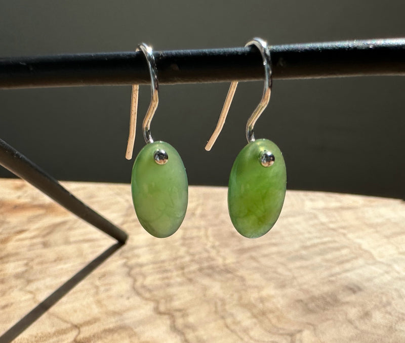 Small Jade Earrings, 2398
