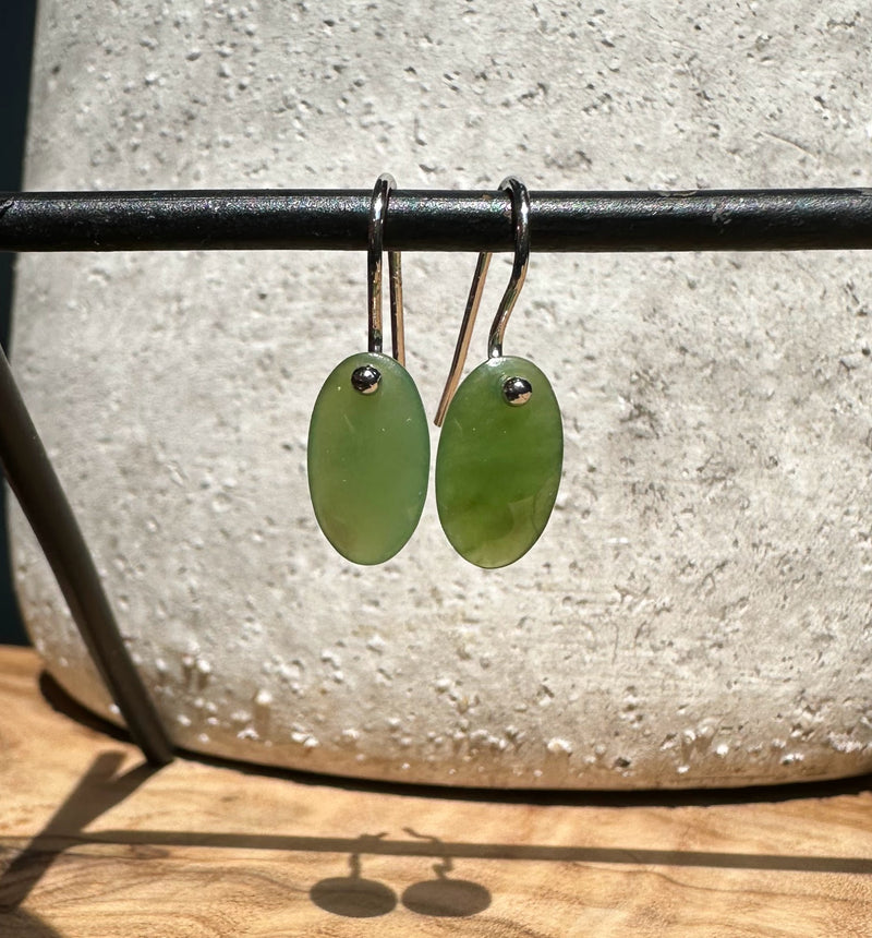 Small Jade Earrings, 2398