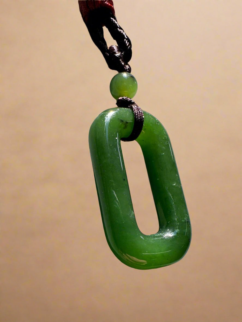 Canadian Jade Pendant, 25mm