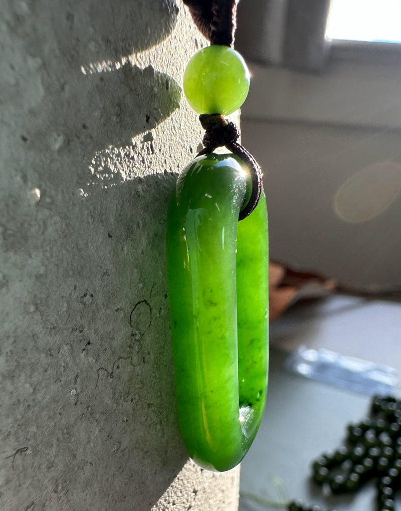 Canadian Jade Pendant, 25mm