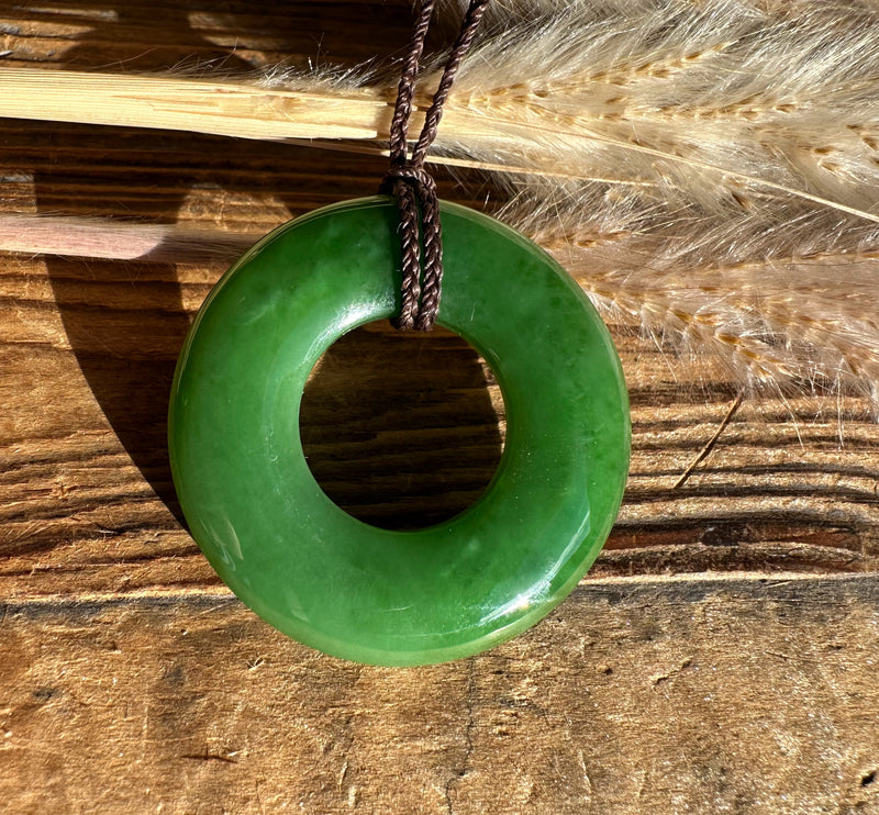 A+ Siberian Jade Disc, 37mm