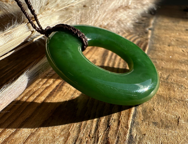 A+ Siberian Jade Disc, 37mm