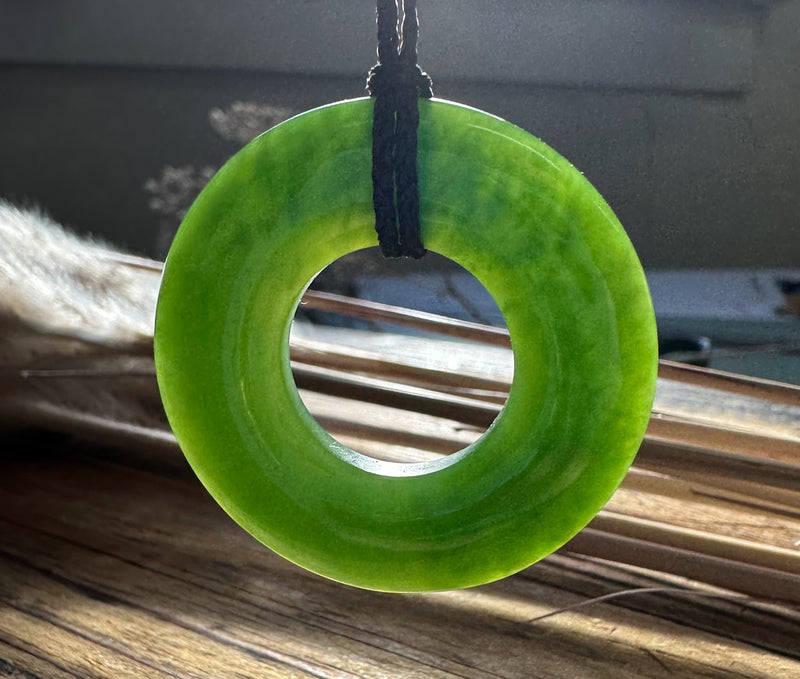 A+ Siberian Jade Disc, 37mm