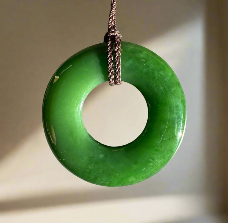 A+ Siberian Jade Disc, 37mm