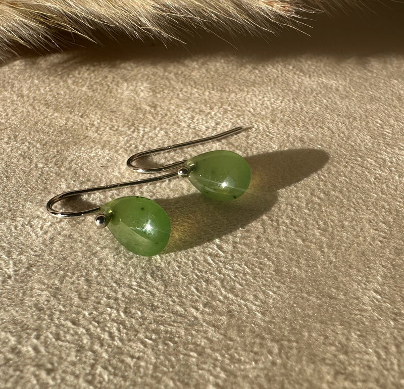 Jade Earrings, 2397