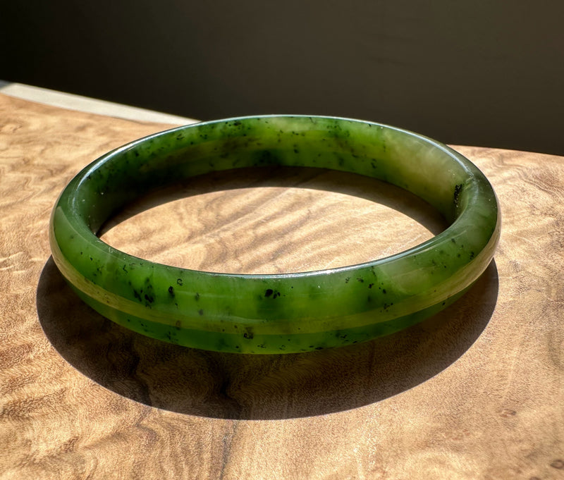 Canadian Jade Bangle 62 x 11.5mm *