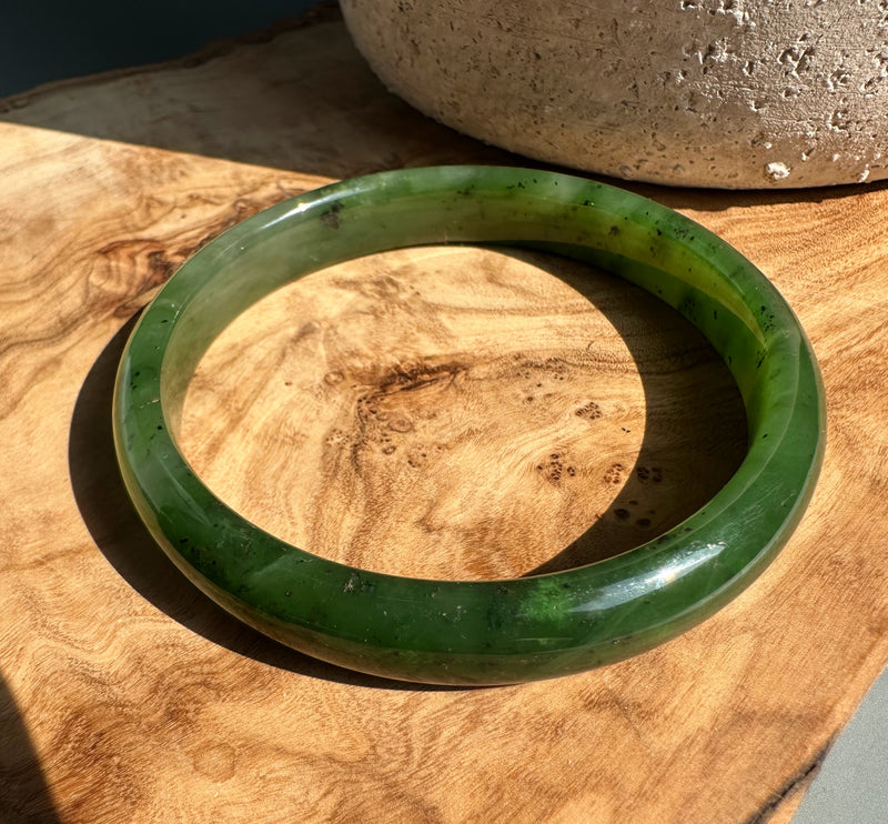 Canadian Jade Bangle 62 x 11.5mm *