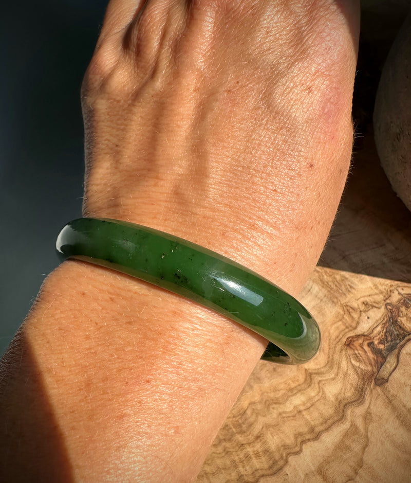 Canadian Jade Bangle 62 x 11.5mm *