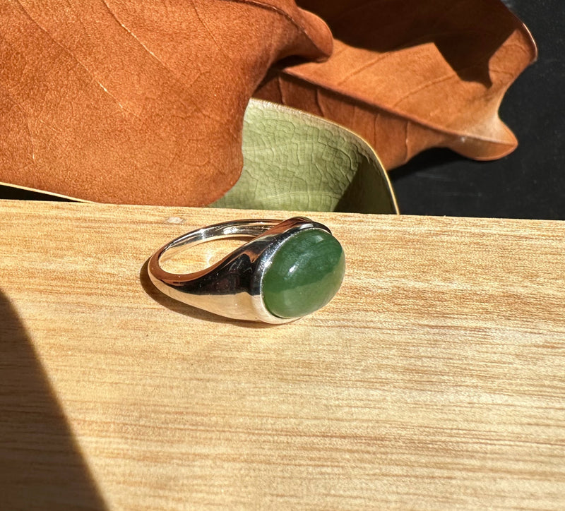Canadian Jade Ring, 9897