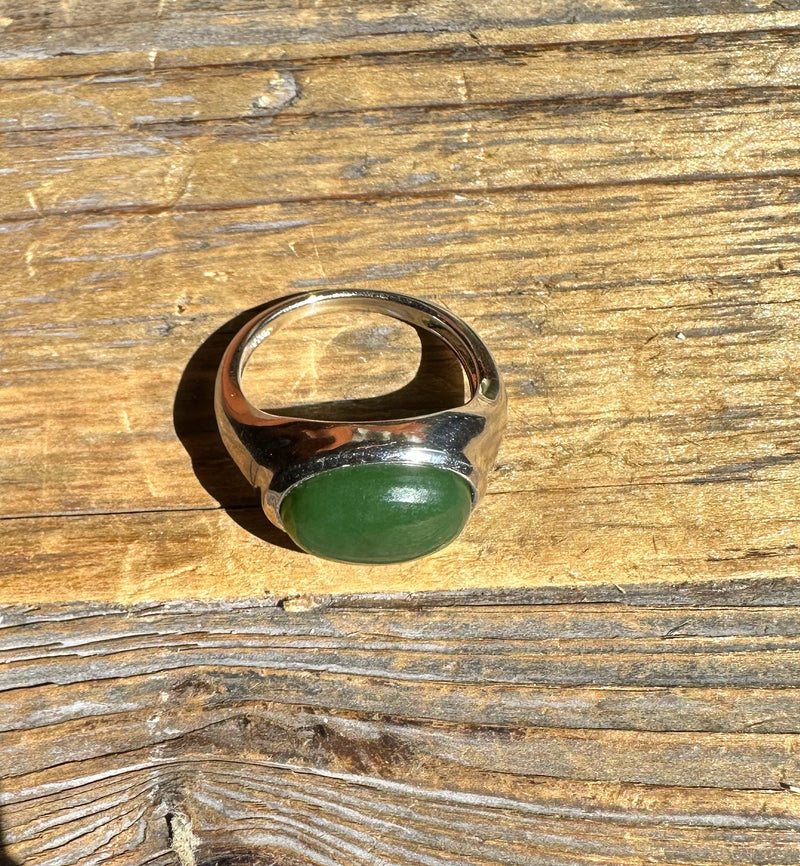 Canadian Jade Ring, 9897