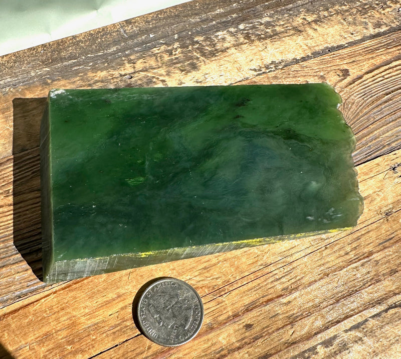 A Grade Ogden Rough Jade , 13oz