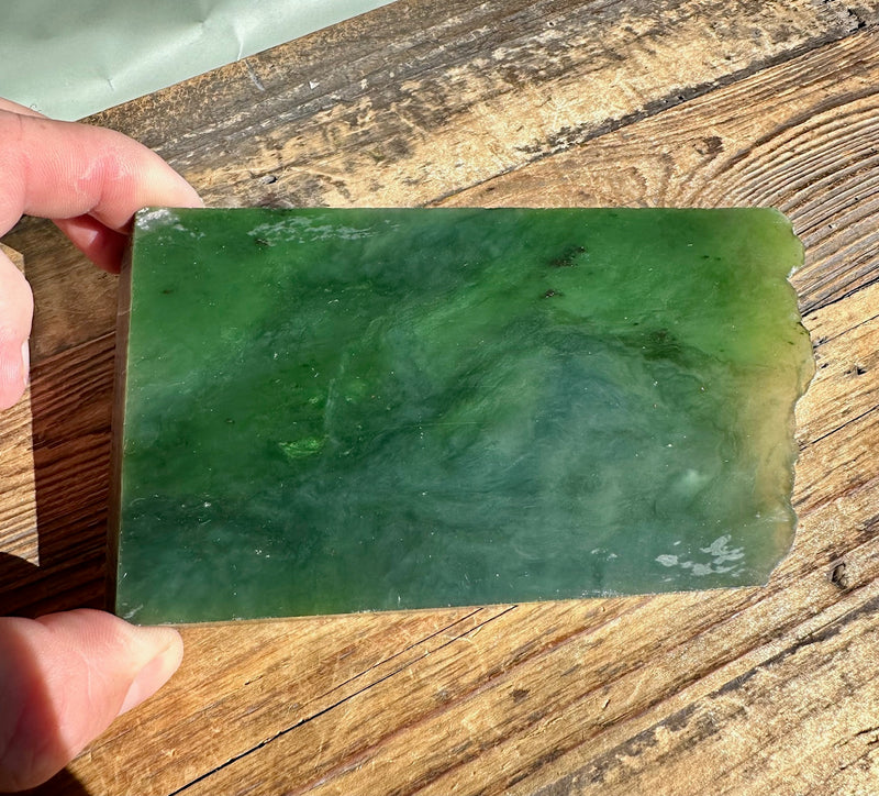 A Grade Ogden Rough Jade , 13oz