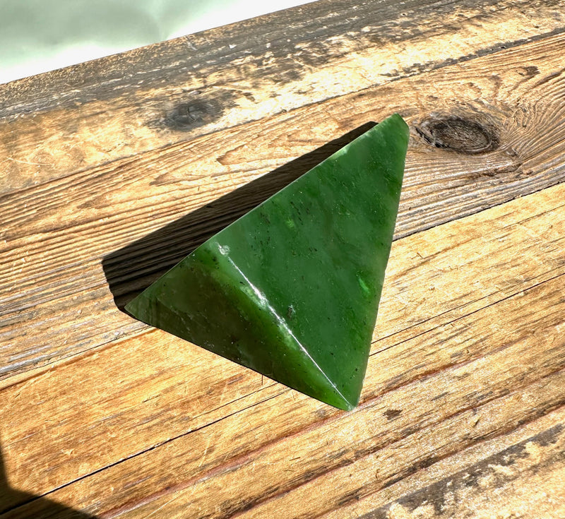 Polished Canadian Jade Specimen, 105grams