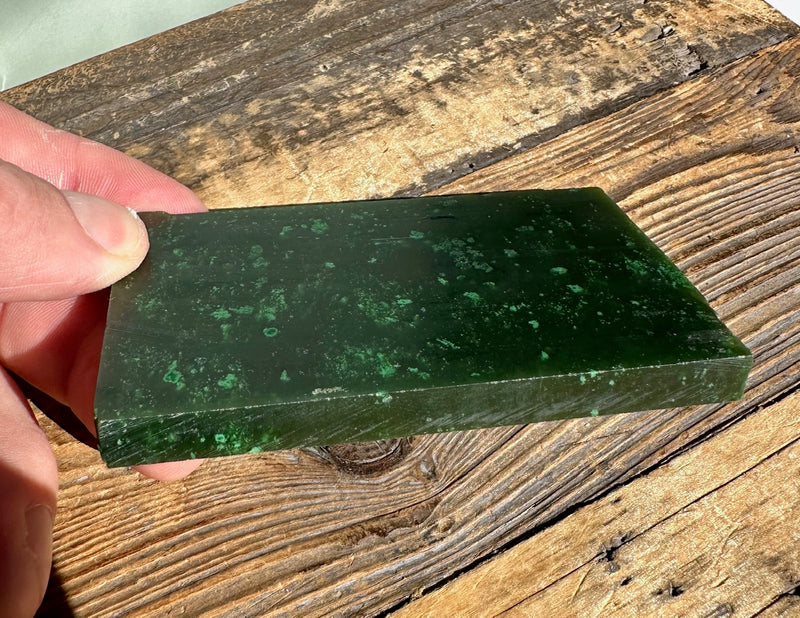 Cassiar Jade Slab, 125grams