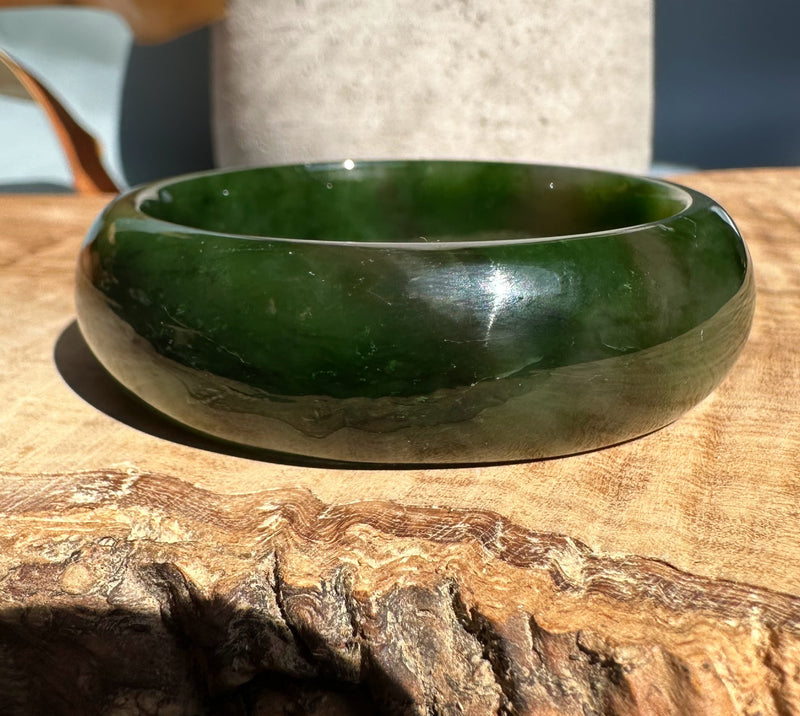 Polar Jade Bangle- 56 x19mm
