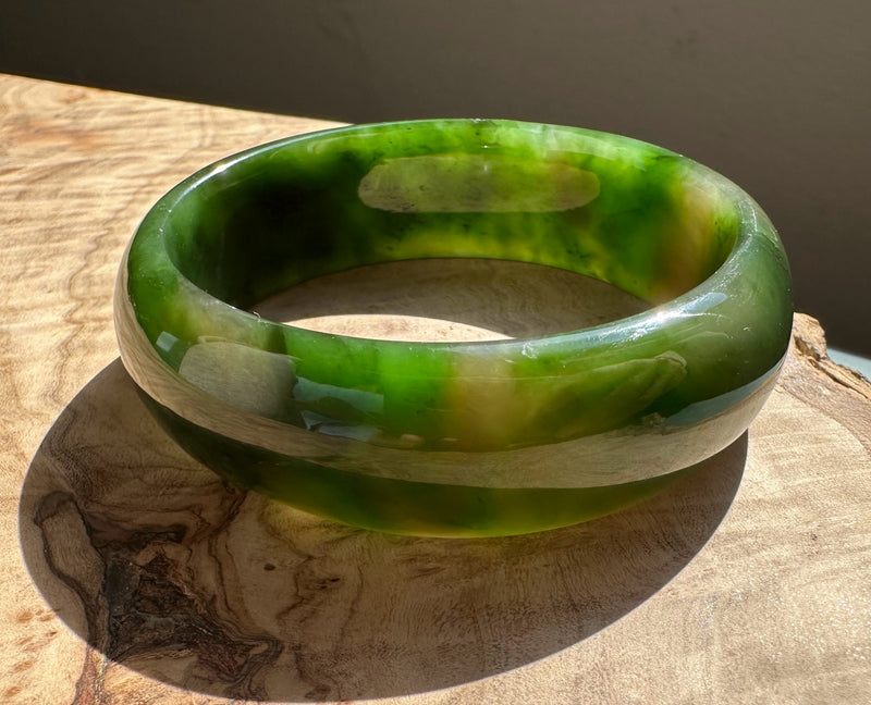 Polar Jade Bangle- 56 x19mm
