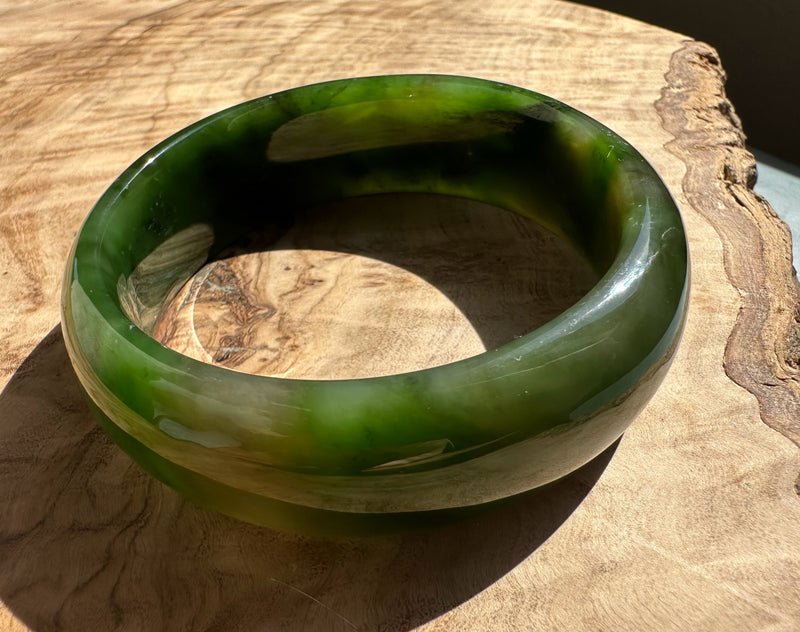 Polar Jade Bangle- 56 x19mm