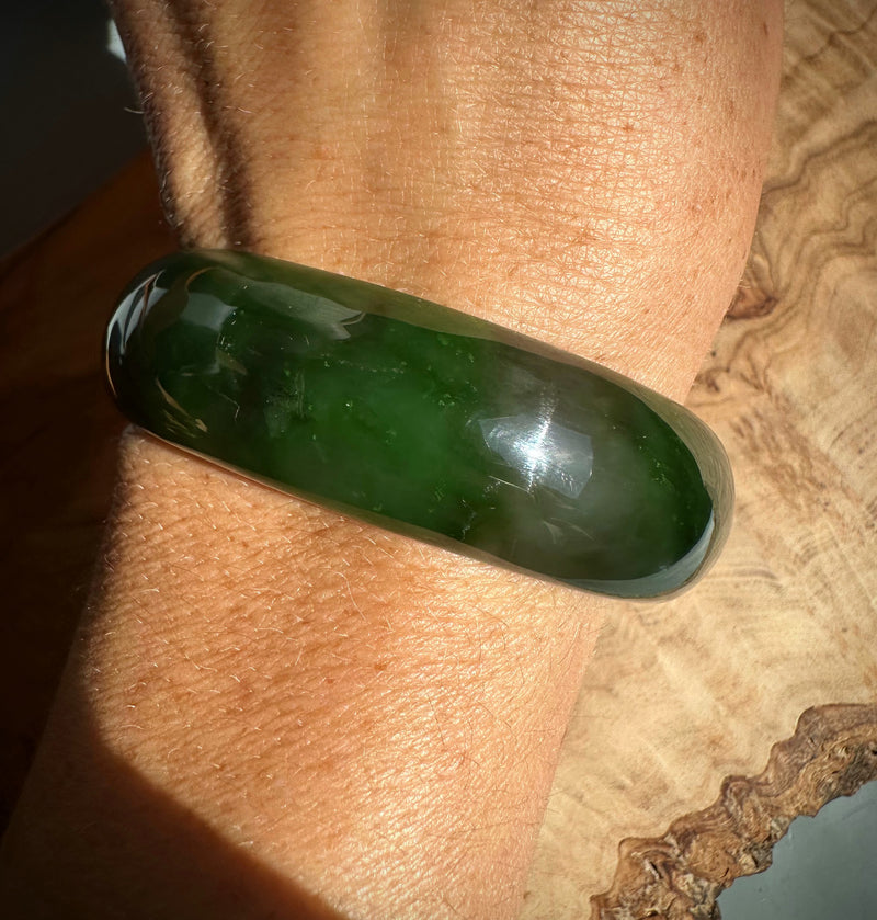 Polar Jade Bangle- 56 x19mm