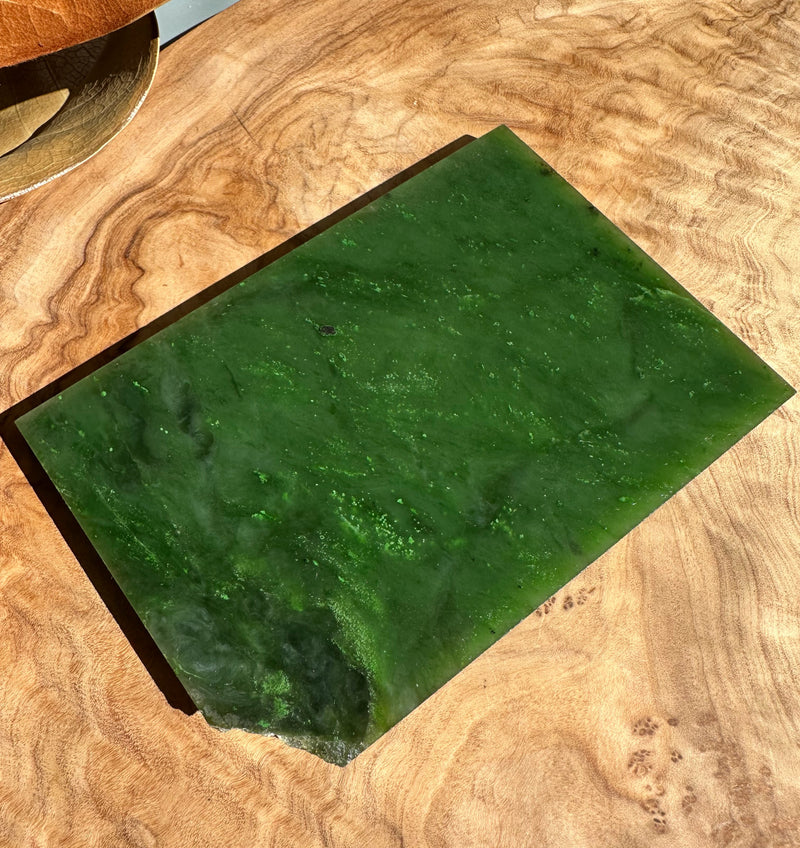 A Grade Canadian Jade Slab, 245grams