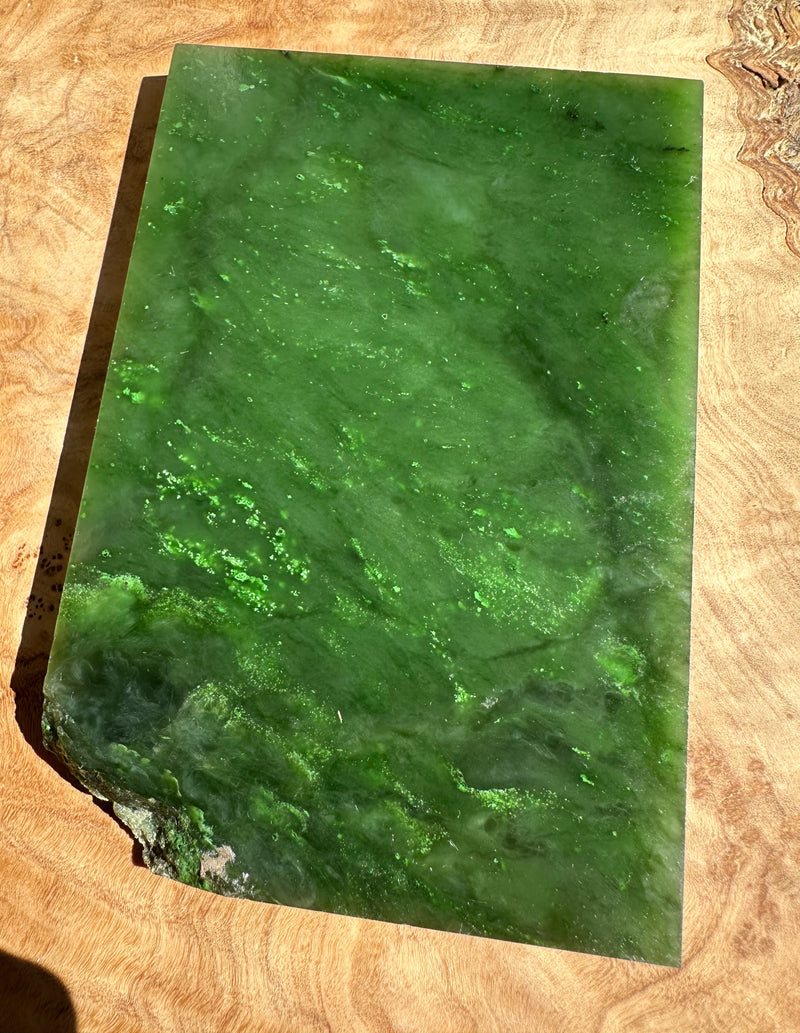 A Grade Canadian Jade Slab, 245grams