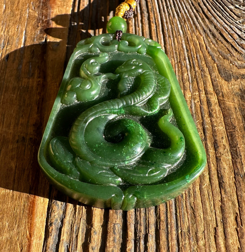 Jade Pendant, Snake