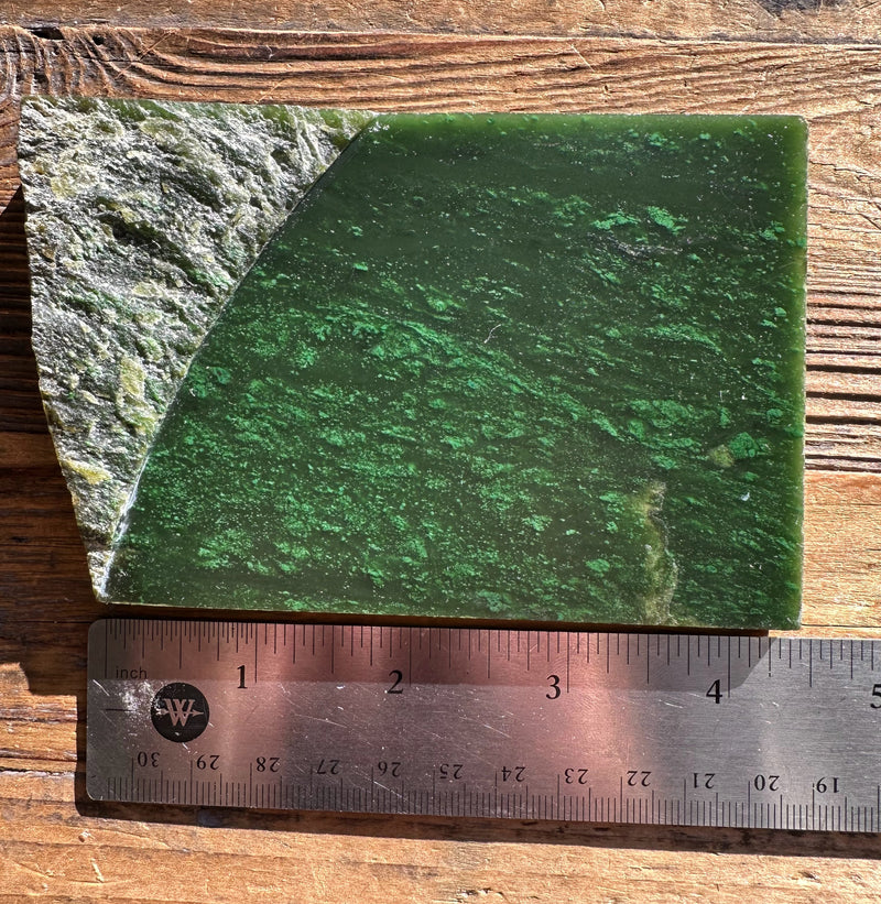 A Grade Canadian Jade Slab, 195g