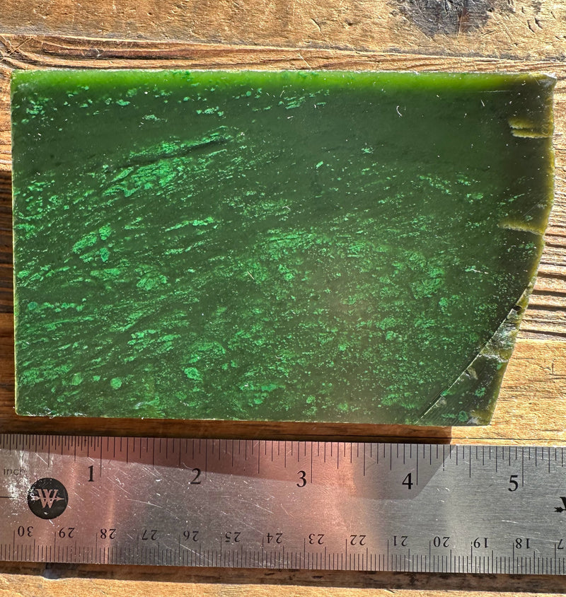 A Grade Canadian Jade Slab, 195g